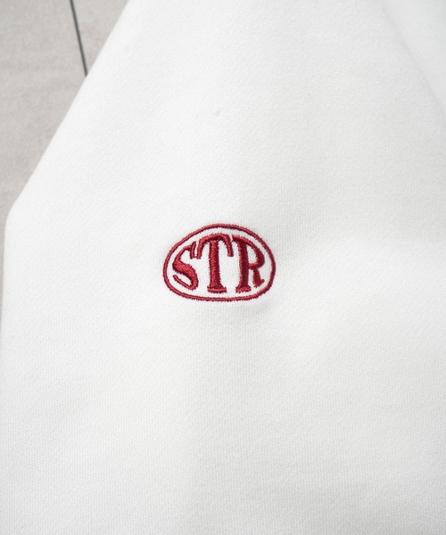 Starting Over（スターティングオーバー）の「embroidery print zip hoodie / 刺繍 プリント ジップ パーカー（パーカー・メンズ・チャコールグレー/アッシュグレー/ホワイト系その他2/ブラック系その他/ライトグレー系1/グレー系その他/ブラック/ブラック系その他2/ホワイト/ホワイト系その他3/ライトグレー系/ホワイト系その他・M/L）」の22枚目の写真