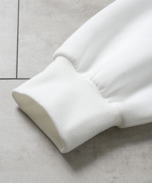 Starting Over（スターティングオーバー）の「embroidery print zip hoodie / 刺繍 プリント ジップ パーカー（パーカー・メンズ・チャコールグレー/アッシュグレー/ホワイト系その他2/ブラック系その他/ライトグレー系1/グレー系その他/ブラック/ブラック系その他2/ホワイト/ホワイト系その他3/ライトグレー系/ホワイト系その他・M/L）」の15枚目の写真