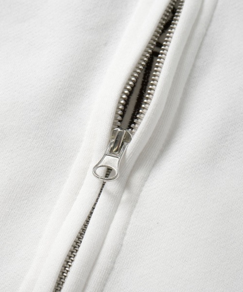 Starting Over（スターティングオーバー）の「embroidery print zip hoodie / 刺繍 プリント ジップ パーカー（パーカー・メンズ・チャコールグレー/アッシュグレー/ホワイト系その他2/ブラック系その他/ライトグレー系1/グレー系その他/ブラック/ブラック系その他2/ホワイト/ホワイト系その他3/ライトグレー系/ホワイト系その他・M/L）」の17枚目の写真