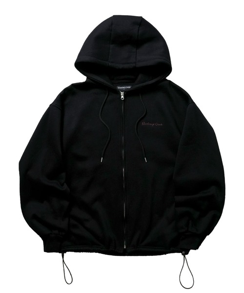 project gr CUNTIER ZIP HOODIE ジップ パーカー　1 Project GR Gray Navy Cuntier Zipped Hoodie