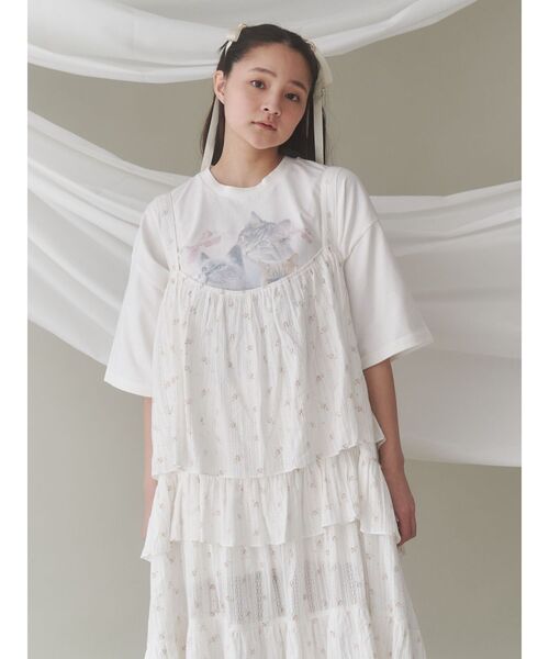 セール】floralティアードティアードワンピース（ワンピース