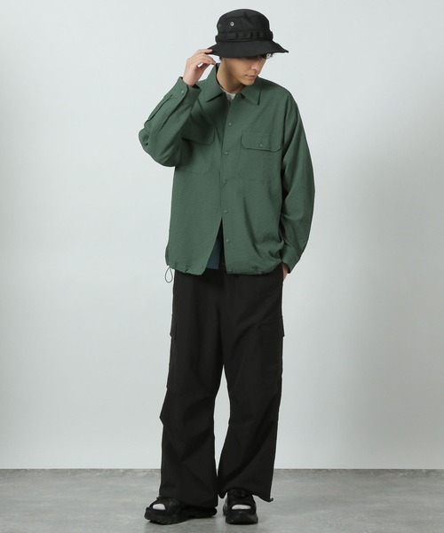 LAKOLE(ラコレ)の「PEテックカーゴパンツ / 291477(カーゴパンツ・メンズ・チャコールグレー/ブラック・MEDIUM/LARGE)」の3枚目の写真