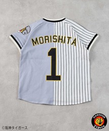 【阪神タイガース】別注ベースボールシャツ(kids/S～L)