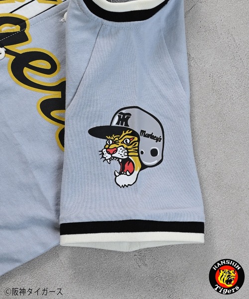 MARKEY'S(マーキーズ)の「【阪神タイガース】別注ベースボールシャツ(kids/S~L)(シャツ/ブラウス・キッズ・ホワイト系3/ホワイト系2/ホワイト系1/ホワイト系8/ホワイト系7/ホワイト系6/ホワイト系5/ホワイト系4・S/L/M)」の14枚目の写真