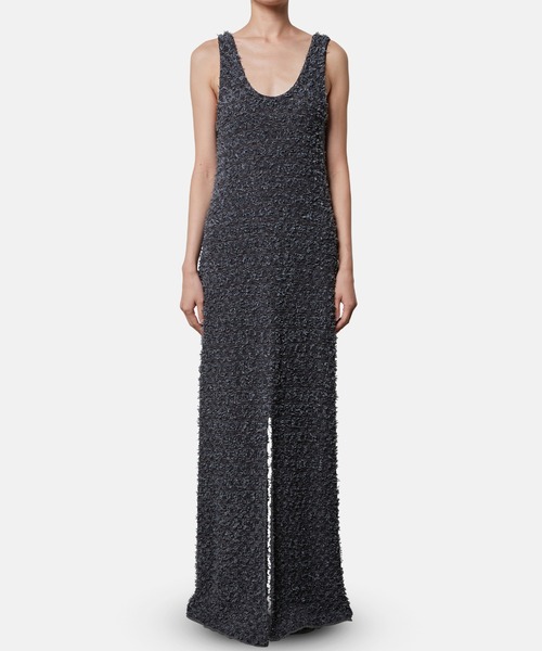IRENE 25SS Tweed Knit Dress ツイード ニットドレス セール】ツイードニットドレス / Tweed Knit Dress（ワンピース