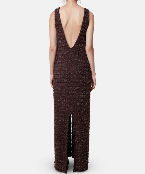 IRENE 25SS Tweed Knit Dress ツイード ニットドレス セール】ツイードニットドレス / Tweed Knit Dress（ワンピース