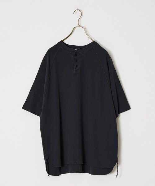 REMI RELIEF/レミレリーフ WタックヘンリーネックS/S