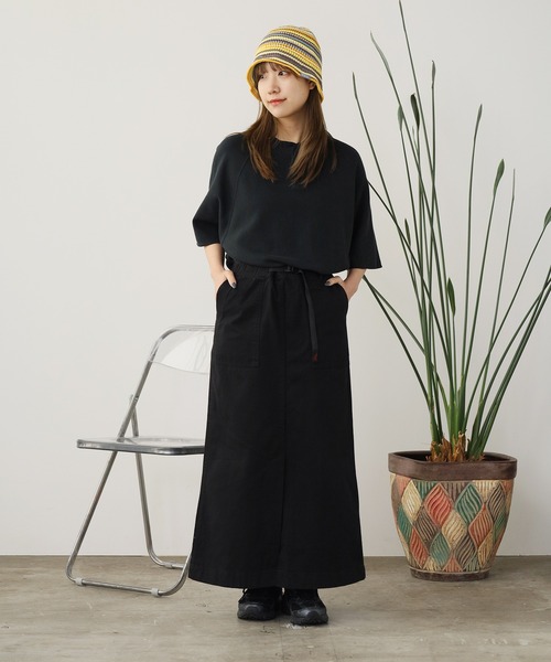 REMI RELIEF/レミレリーフ WタックヘンリーネックS/S（Tシャツ