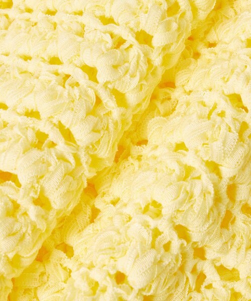 allureville(アルアバイル)の「テープヤーンハンドニットプルオーバー(ニット/セーター・レディース・ベージュ/イエロー/ネイビー・2)」の7枚目の写真