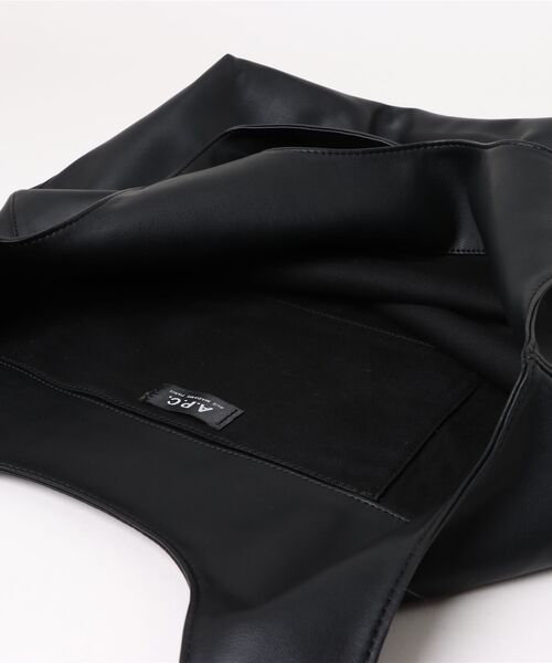 A.P.C.（アーペーセー）の「TOTE NINON（トートバッグ・レディース・ブラック/ブラウン/クリーム・ONESIZE）」の6枚目の写真