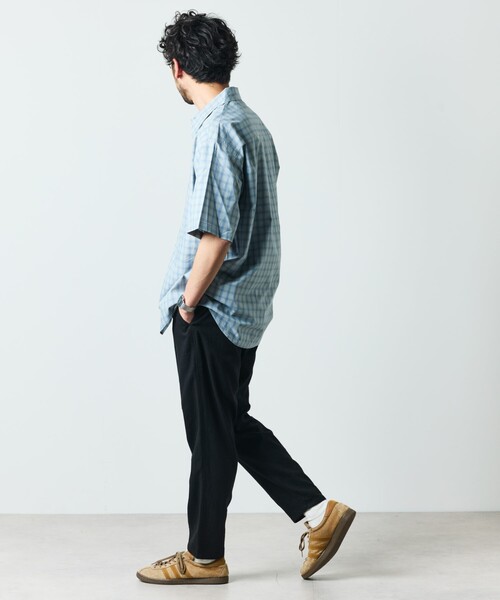 FREAK'S STORE（フリークスストア）の「限定展開 テーパードシルエット コットンリネン イージーパンツ（その他パンツ・メンズ・オリーブ/ブラック/ナチュラル/チャコールグレー・SMALL/LARGE/MEDIUM）」の13枚目の写真