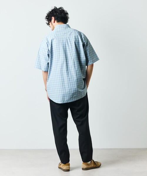 FREAK'S STORE（フリークスストア）の「限定展開 テーパードシルエット コットンリネン イージーパンツ（その他パンツ・メンズ・オリーブ/ブラック/ナチュラル/チャコールグレー・SMALL/LARGE/MEDIUM）」の14枚目の写真