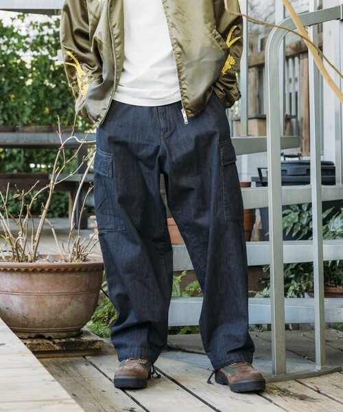 HINSON カーゴパンツ カーゴパンツ HINSON⁄ヒンソン 6POCKET PANTS⁄6ポケットデニムカーゴ