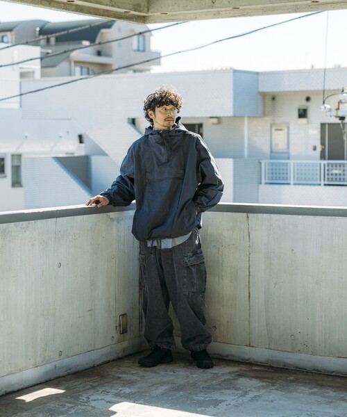 HINSON(ヒンソン)の「HINSON/ヒンソン 6POCKET PANTS/6ポケットデニムカーゴパンツ/ミリタリーパンツ(カーゴパンツ・メンズ・サックスブルー/ブラック/ネイビー・MEDIUM/LARGE/SMALL)」の15枚目の写真