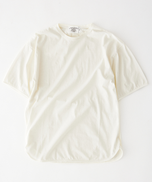 JOURNAL STANDARD relume（ジャーナルスタンダード　レリューム）の「レイヤードラウンド Tシャツ（Tシャツ/カットソー・メンズ・ホワイト/ライトグレー/アイボリー/ブラック系その他・SMALL/MEDIUM/LARGE）」の13枚目の写真