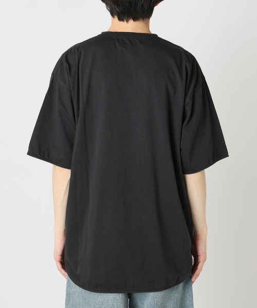 JOURNAL STANDARD relume（ジャーナルスタンダード　レリューム）の「レイヤードラウンド Tシャツ（Tシャツ/カットソー・メンズ・ホワイト/ライトグレー/アイボリー/ブラック系その他・SMALL/MEDIUM/LARGE）」の9枚目の写真