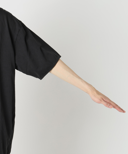 JOURNAL STANDARD relume（ジャーナルスタンダード　レリューム）の「レイヤードラウンド Tシャツ（Tシャツ/カットソー・メンズ・ホワイト/ライトグレー/アイボリー/ブラック系その他・SMALL/MEDIUM/LARGE）」の6枚目の写真