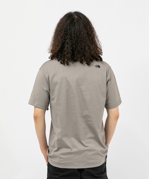 THE NORTH FACE(ザノースフェイス)の「THE NORTH FACE S/S FD Nuptse Cotton Tee ザ ノース フェイス ショートスリーブフラッシュドライヌプシコットンティー(メンズ)(Tシャツ/カットソー・メンズ・ブラック/ミックスグレー/ホワイト/グレー系その他・LARGE/MEDIUM/SMALL/X-LARGE)」の4枚目の写真