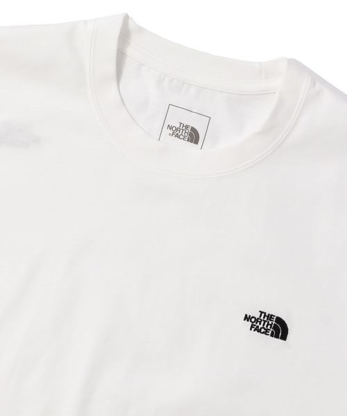 THE NORTH FACE(ザノースフェイス)の「THE NORTH FACE S/S FD Nuptse Cotton Tee ザ ノース フェイス ショートスリーブフラッシュドライヌプシコットンティー(メンズ)(Tシャツ/カットソー・メンズ・ブラック/ミックスグレー/ホワイト/グレー系その他・LARGE/MEDIUM/SMALL/X-LARGE)」の8枚目の写真