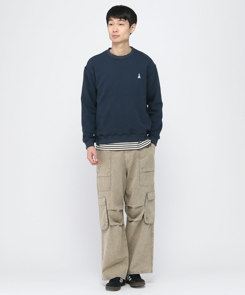 トレーナー スウェット 「UNISEX」ALAND／HI SEOULプルオーバー レディース メンズ セール】【UNISEX】ALAND／HI SEOULプルオーバー（スウェット