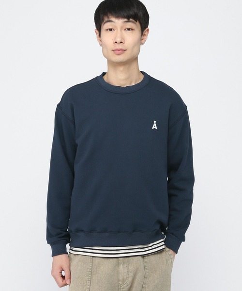 ALAND（エーランド）の「【UNISEX】ALAND／HI SEOULプルオーバー（スウェット・レディース・ナチュラル/ネイビー・LARGE/MEDIUM）」の10枚目の写真