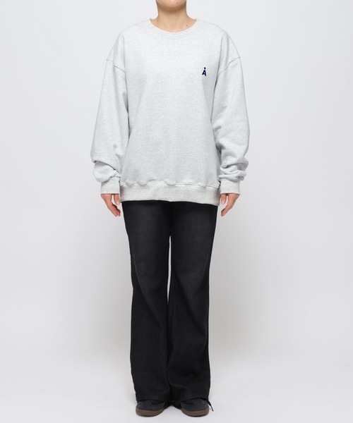 トレーナー スウェット 「UNISEX」ALAND／HI SEOULプルオーバー レディース メンズ セール】【UNISEX】ALAND／HI SEOULプルオーバー（スウェット