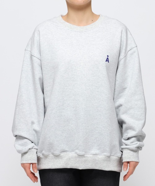 ALAND（エーランド）の「【UNISEX】ALAND／HI SEOULプルオーバー（スウェット・レディース・ナチュラル/ネイビー・LARGE/MEDIUM）」の5枚目の写真