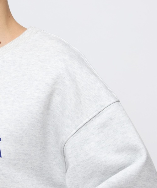 ALAND（エーランド）の「【UNISEX】ALAND／HI SEOULプルオーバー（スウェット・レディース・ナチュラル/ネイビー・LARGE/MEDIUM）」の18枚目の写真