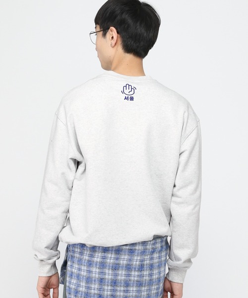 セール】【UNISEX】ALAND／HI SEOULプルオーバー（スウェット