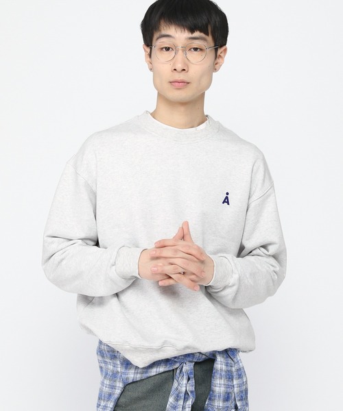 トレーナー スウェット 「UNISEX」ALAND／HI SEOULプルオーバー レディース メンズ セール】【UNISEX】ALAND／HI SEOULプルオーバー（スウェット