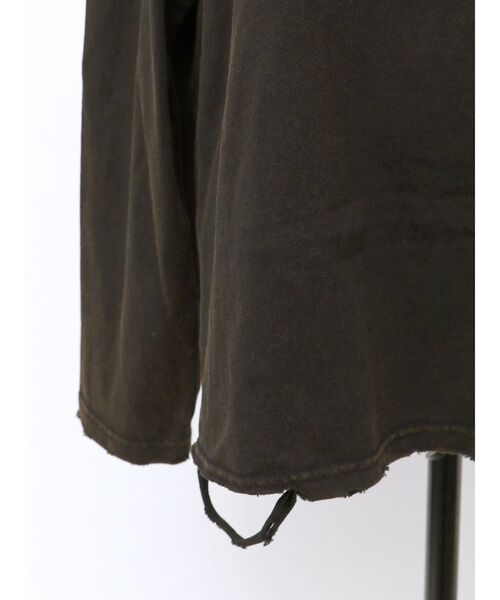 VEQUM（VEQUM）の「【VEQUM】LAYERED OVER LONG SLEEVE T SHIRT（Tシャツ/カットソー・レディース・ブラック/ネイビー/ブラウン・FREE）」の11枚目の写真