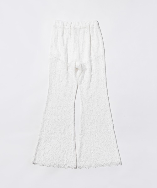 レースフレアパンツ（その他パンツ）｜WCJ（ダブルシージェイ）の