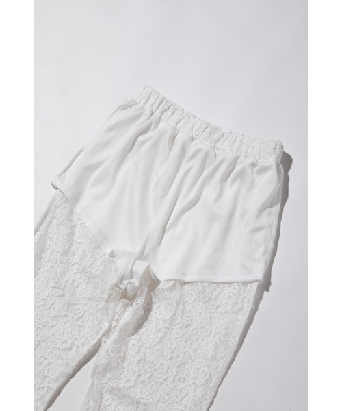 レースフレアパンツ（その他パンツ）｜WCJ（ダブルシージェイ）の