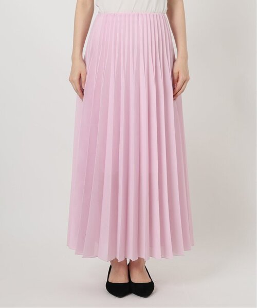 VERMEIL par iena（ヴェルメイユパーイエナ）の「《追加》アコーディオンプリーツスカート（スカート・レディース・ピンク/チャコールグレー・FREE）」の13枚目の写真
