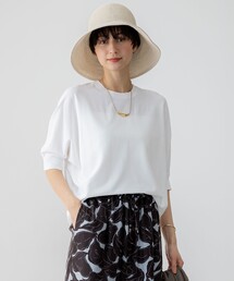【洗える】レーヨンポリエステルストレッチ ドルマン ニット
