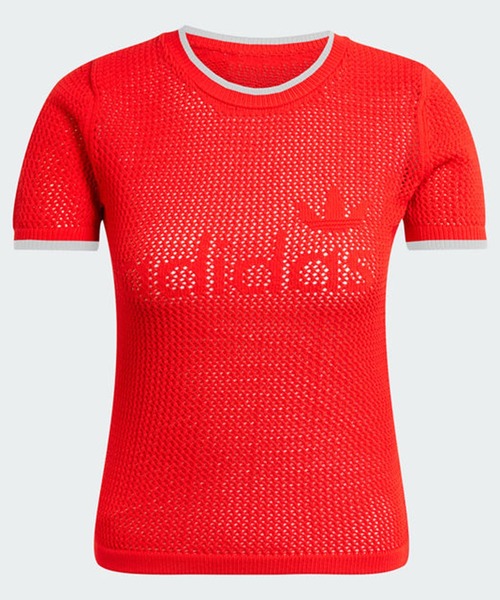 adidas tシャツ オリジナルス プレミアム クロシェ カリ半袖T