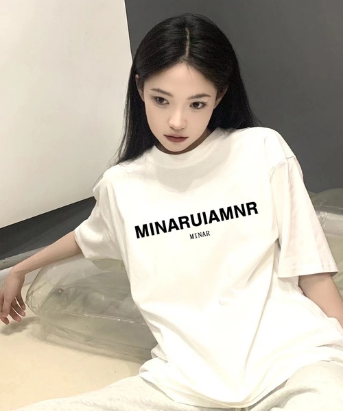 新品未使用品 カットソー Tシャツ 白 プリント ロゴプリント 楽天市場】Tシャツ レディース 半袖 トップス カットソー 【 箔