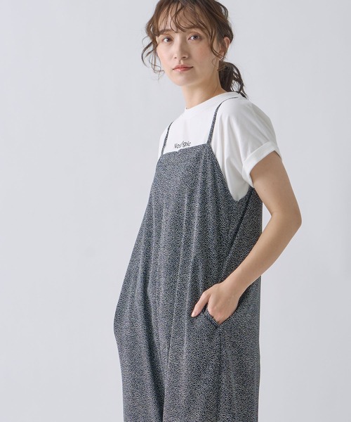 Kelen(ケレン)の「「KELEN / ケレン」 ドット柄キャミサロペット VIZ(その他パンツ・レディース・ブラック/ミント・S/M)」の16枚目の写真