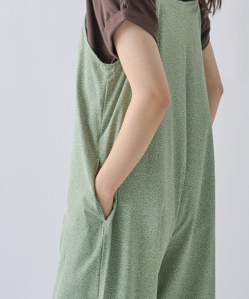 Kelen(ケレン)の「「KELEN / ケレン」 ドット柄キャミサロペット VIZ(その他パンツ・レディース・ブラック/ミント・S/M)」の21枚目の写真
