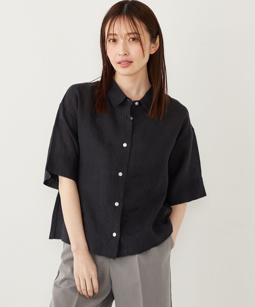 SHIPS Colors:〈洗濯機可能〉ユーロリネン (EURO Linen