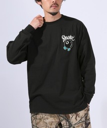 ワンポイントサガラ刺繍ロンT