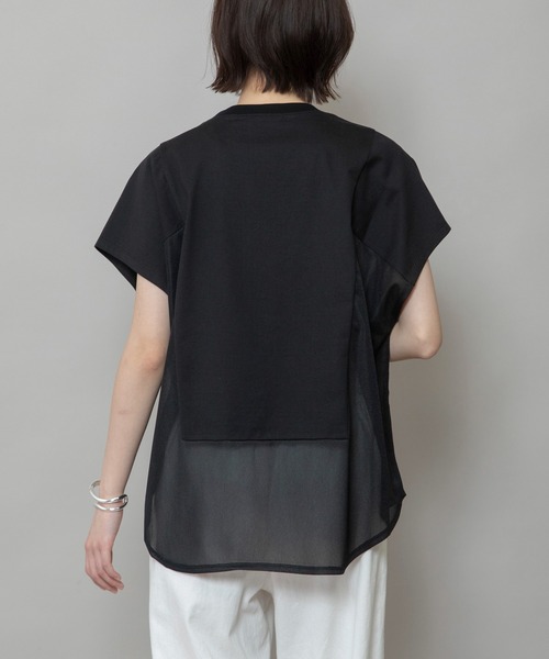 大きな取引 セール】サイドシアープルオーバー（Tシャツ/カットソー トップス