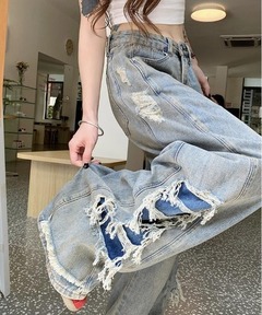 ゆ*じ様 SLOBE IENA LEDENIM アートルーズストレートパンツ LEDENIM アートルーズストレート（デニムパンツ・ジーンズ