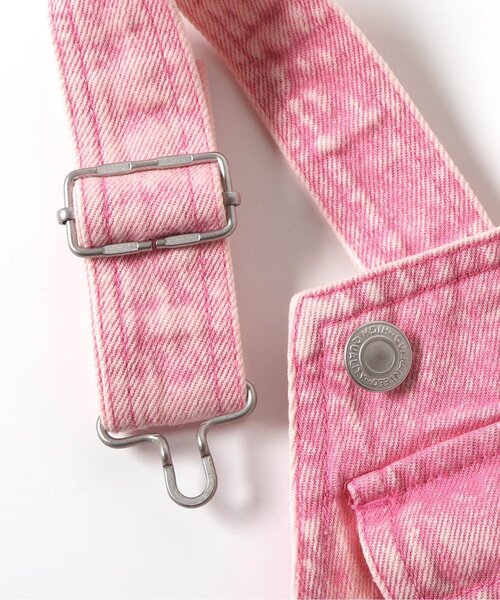 BREEZE（ブリーズ）の「ショートサロペット（サロペット/オーバーオール・キッズ・ピンク/ブルー・80/90/100/110/120/130）」の10枚目の写真