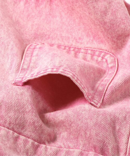 BREEZE（ブリーズ）の「ショートサロペット（サロペット/オーバーオール・キッズ・ピンク/ブルー・80/90/100/110/120/130）」の14枚目の写真