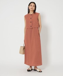 green label relaxing | ［size SHORT/TALLあり］マルチウェイ ワンピース -ウォッシャブル・接触冷感-(ワンピース)