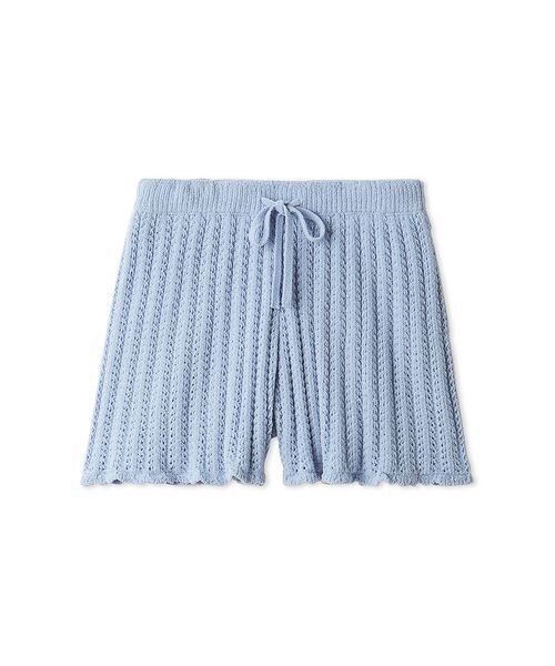 大人気!! gelato pique AIRY MOCO クロシェショートパンツ クロシェショートパンツ（ショートパンツ）｜gelato pique