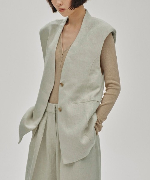 セール】TODAYFUL Linen Over Vest 12510107（ベスト