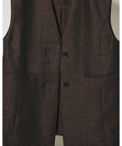 セール】TODAYFUL Linen Over Vest 12510107（ベスト