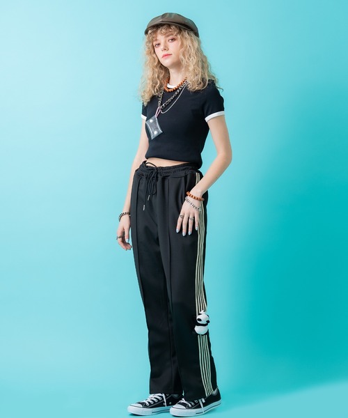 ankoROCK（アンコロック）の「TEDDY ankoROCK トラックパンツ（その他パンツ・メンズ・ブラック系2/パープル系2/グレー系2/グレー系1/パープル系1/ブラック系1・S/M/L）」の12枚目の写真